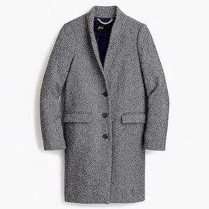 Jcrew womens wool topcoat